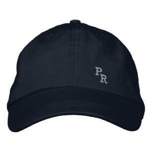 Gorra Bordada PR Puerto Rico