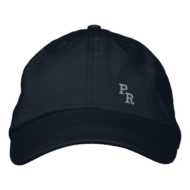 Gorra Bordada PR Puerto Rico (Anverso)