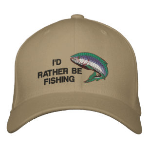 GORRA BORDADA PREFERIRÍA ESTAR PESCADO