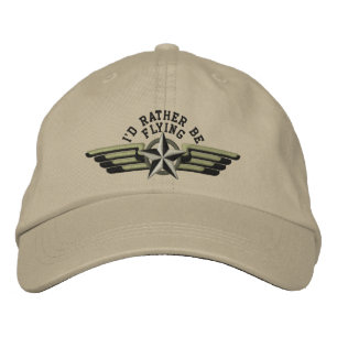 Gorra Bordada Prefiero estar volando las alas piloto de distinti