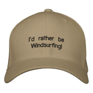 Gorra Bordada ¡Prefiero hacer windsurf!