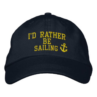 Gorra Bordada Prefiero navegar