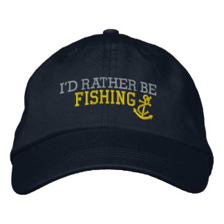 Gorra Bordada Prefiero pescar