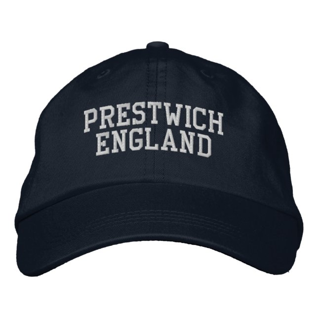 Gorra Bordada Prestwich Inglaterra (Anverso)
