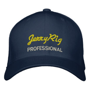 Gorra Bordada Profesional del aparejo de Jerry