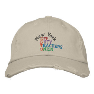 Gorra Bordada Profesores fuera de servicio Cap por SRF