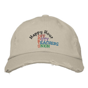 Gorra Bordada Profesores fuera de servicio Cap por SRF
