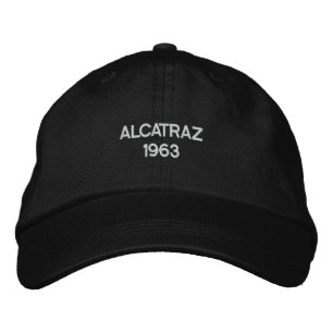 Gorra Bordada Programa de TV de la prisión de Alcatraz de 1963