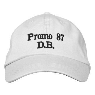 Gorra Bordada Promo 87 DB