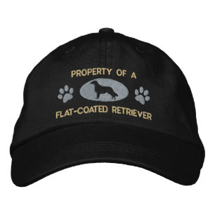 Gorra Bordada Propiedad de un recuperador de capa plana
