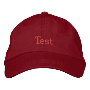 Gorra Bordada prueba