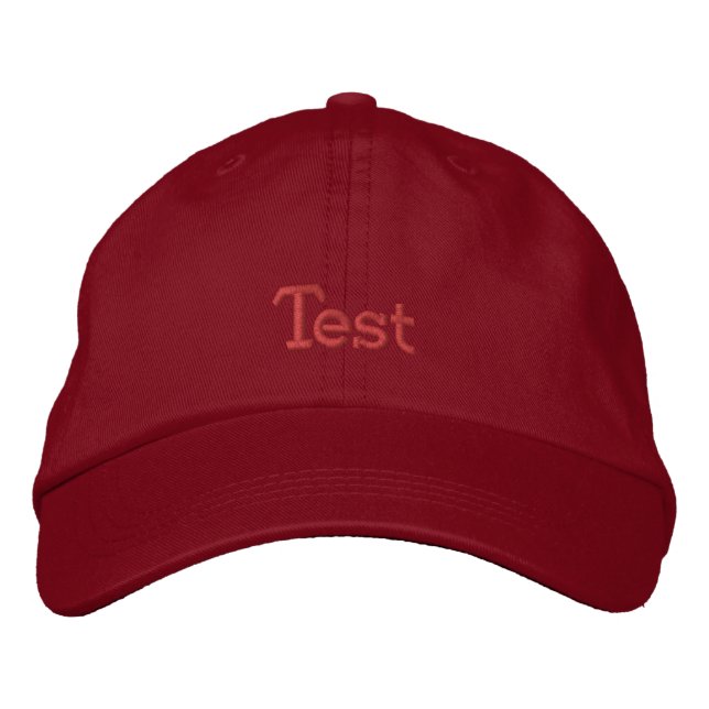 Gorra Bordada prueba (Anverso)