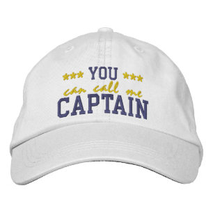 Gorra Bordada Puede Llamarme Capitán