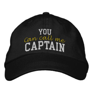 Gorra Bordada Puede Llamarme Capitán