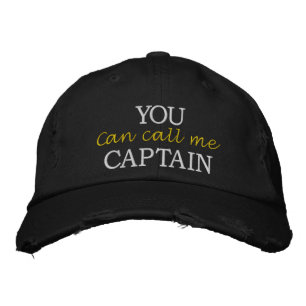 Gorra Bordada Puedes llamarme Capitán