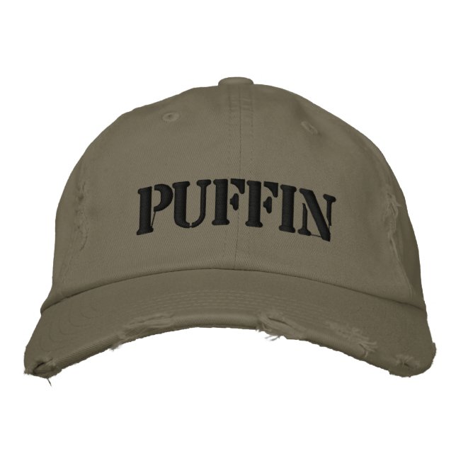 GORRA BORDADA PUFFINES (Anverso)