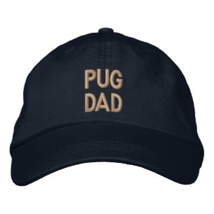 Gorra Bordada Pug Dad Embroidery Cap