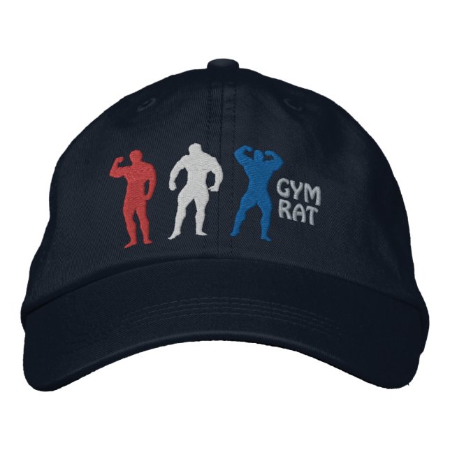 Gorra Bordada Pumping Iron (Anverso)