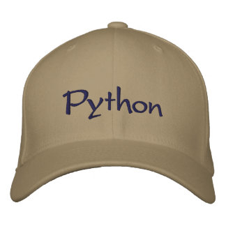 Gorra Bordada Python