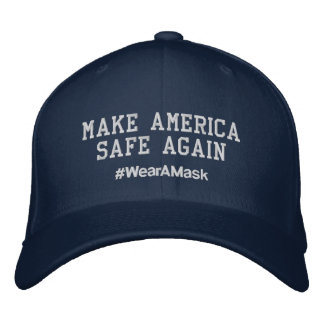 Gorra Bordada Que Estados Unidos vuelva a estar seguro| #WearAMa