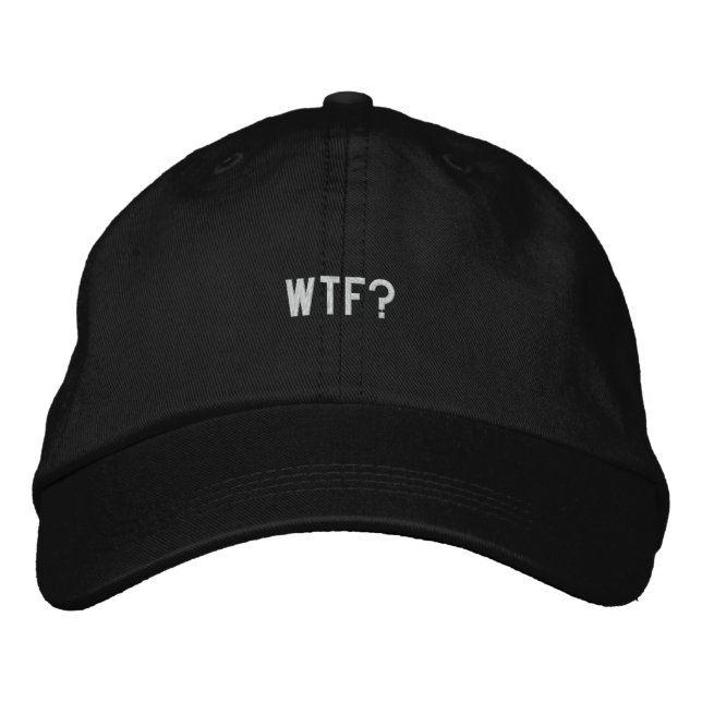 GORRA BORDADA ¿QUÉ PASA? (Anverso)