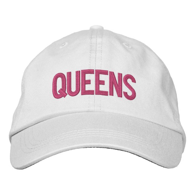 GORRA BORDADA QUEENS (Anverso)