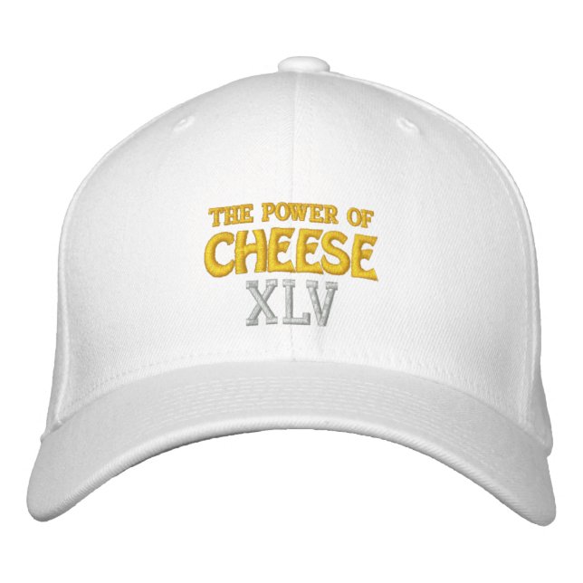 Gorra Bordada Queso, poder de (Anverso)