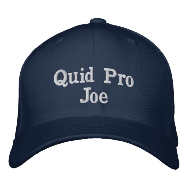 Gorra Bordada Quid Pro Joe Cap (Anverso)