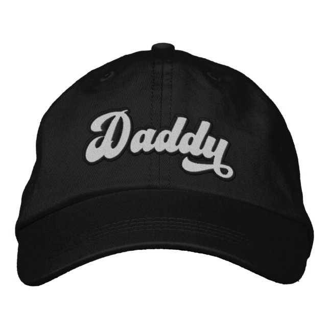 Gorra Bordada ¿Quién es el papá  (Anverso)