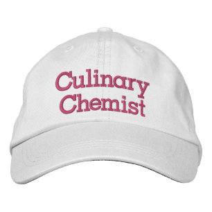 Gorra Bordada Químico culinario