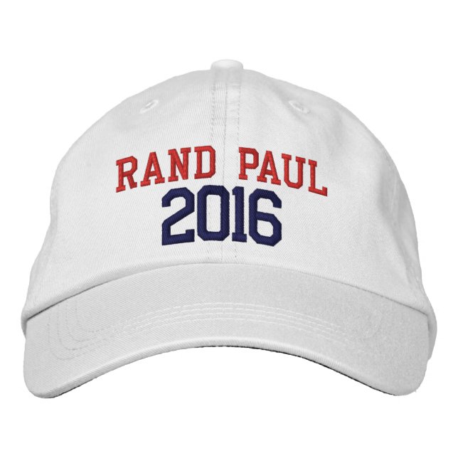Gorra Bordada Rand Paul President 2016 (Anverso)