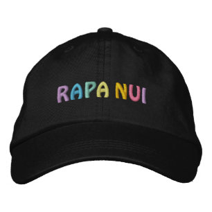 Gorra Bordada RAPA NUI cap