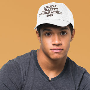 Gorra Bordada Recaudación de fondos para beneficencia de bienest