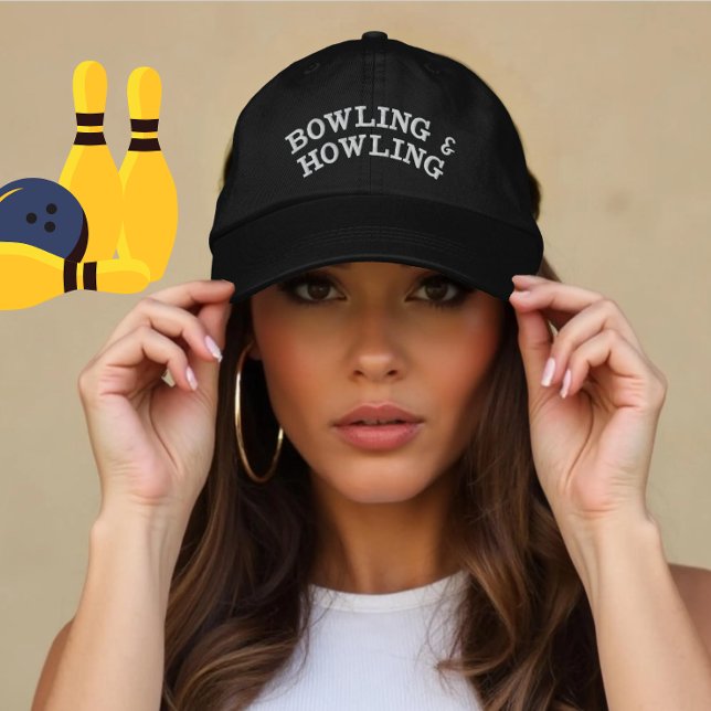 Gorra Bordada Regalo de bolos personalizado para jugadores (Subido por el creador)