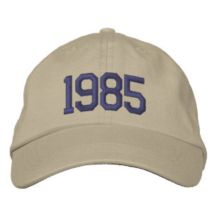 Gorra Bordada Regalo de cumpleaños personalizado por año de aniv