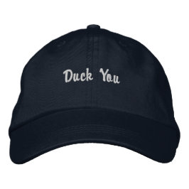 Gorra Bordada Regalo divertido para amantes de cruceros 'Pato Tu