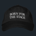 Gorra Bordada Regalo para actor y comediante de teatro divertido<br><div class="desc">Esta gorra de béisbol cuenta con letras bordadas en blanco en negrita en la parte frontal de una gorra negra clásica. El tipo de sombrero que un niño de teatro, actor o amante del teatro musical reclamaría inmediatamente como propio. Una excelente opción para un estudiante de drama, un regalo para...</div>