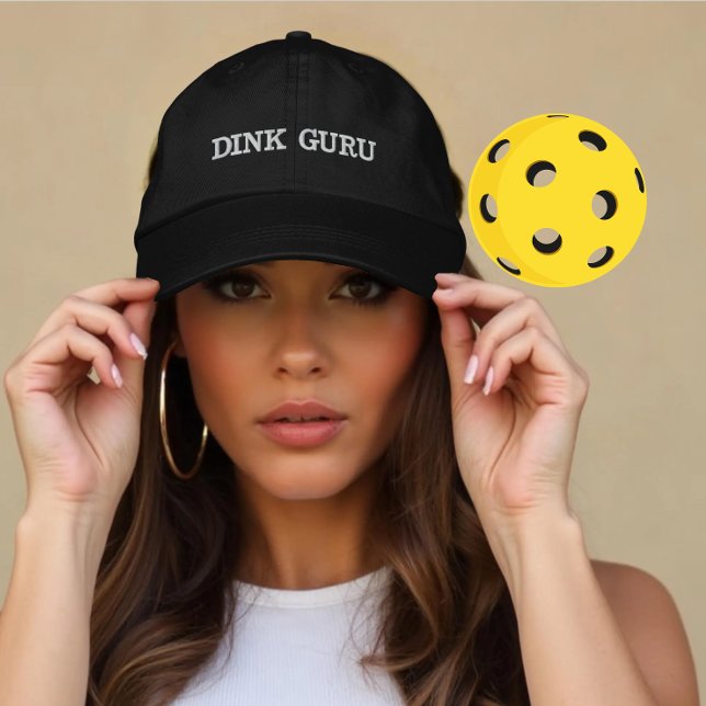 Gorra Bordada Regalo personalizado de Dink Guru de Pickleball pa (Subido por el creador)