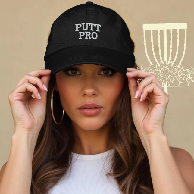 Gorra Bordada Regalo Personalizado de Disc Golf Putt Pro (Subido por el creador)