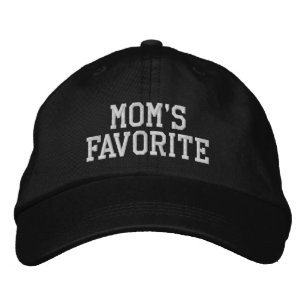 Gorra Bordada Regalo personalizado favorito de mamá para él en s