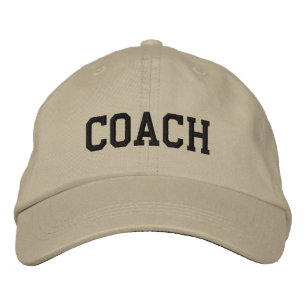 Gorra Bordada Regalo personalizado para entrenador