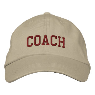 Gorra Bordada Regalo personalizado para entrenador