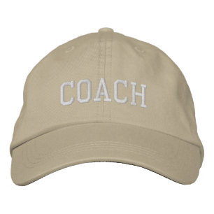 Gorra Bordada Regalo personalizado para entrenador