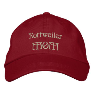 Gorra Bordada Regalos de la madre de Rottweiler