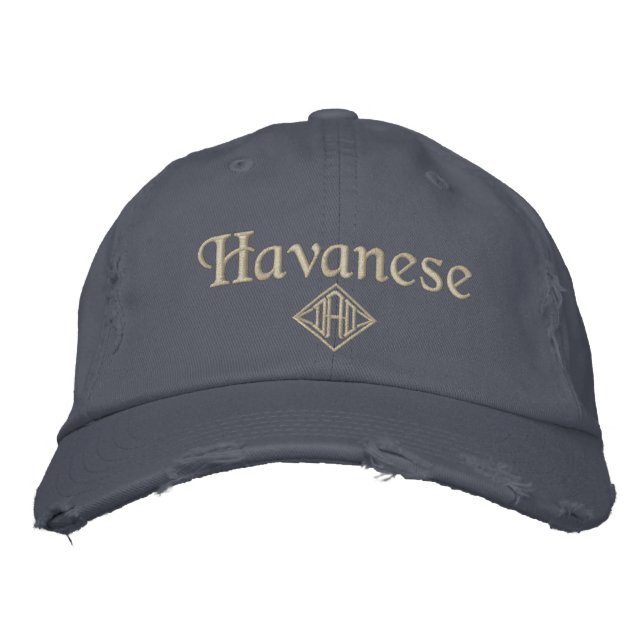 Gorra Bordada Regalos de papá de Havanés (Anverso)