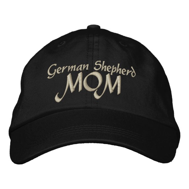 Gorra Bordada Regalos de pastora alemana (Anverso)