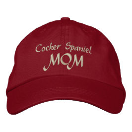 Gorra Bordada Regalos MOM de Cocker Spaniel