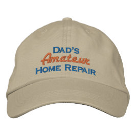 Gorra Bordada Reparación del hogar amateur de papá