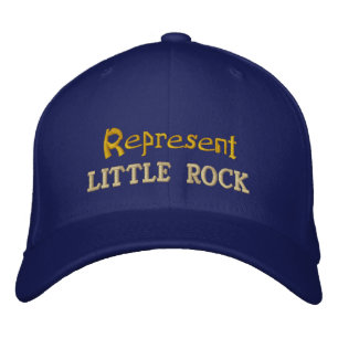 Gorra Bordada Representar la pequeña pista de rock