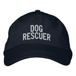 Gorra Bordada "Rescatador de perros"